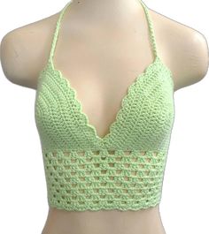 Summer Crop Top, Womens Halter Tops, Crochet Shirt, Summer Crop Tops, Top Cropped, Cotton Crochet, Boho Style, Halter Top, Crochet Bikini