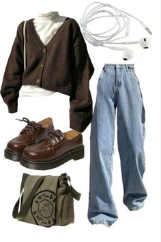 downtown girl aesthetic 40s Mode, Mode Hippie, Downtown Outfits, Earthy Outfits, Mode Vintage, Casual Style Outfits, Mode Inspiration