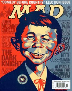 Couldn't get enough of MAD cartoons as a Kid! Mad Magazine Covers, Obey Giant, Alfred E Neuman, Shepard Fairey Obey, Mad About You, Mad Magazine, Hope Poster, Mad World, Shepard Fairey