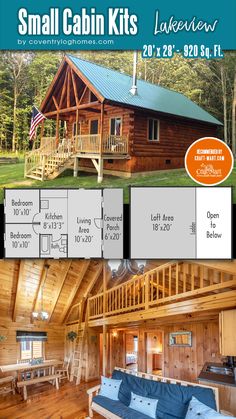 the small cabin kit is for sale