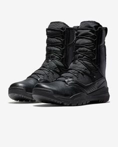 ad eBay - Find many great new & used options and get the best deals for Nike SFB Field 2 8" BOOTS BLACK LEATHER 10.5 AO7507-001 MILITARY COMBAT POLICE at the best online prices at eBay! Free shipping for many products! Nike Sfb Boots, Nike Sfb Gen 2, Nike Sfb, Mens Fashion Sneakers, Nike Boots, Tactical Shoes, Tactical Boots, Outdoor Boots, Combat Boot