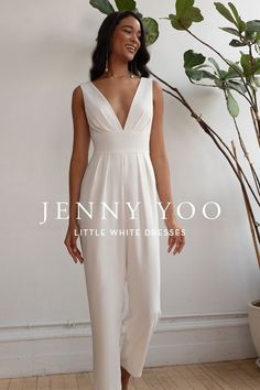 The Skylar jumpsuit is a chic and modern alternative the idea of a “little white dress”. She features a flattering v neck and fitted cummerbund waist, with a straight leg and every girl’s favorite, pockets! Elegant V-neck Jumpsuit For Date Night, Fitted White V-neck Jumpsuits And Rompers, Elegant Fitted V-neck Jumpsuits And Rompers, Elegant Party Jumpsuit With Surplice Neckline, Elegant Party Jumpsuits And Rompers With Surplice Neckline, Elegant Fitted Jumpsuits And Rompers With Surplice Neckline, Chic Fitted Jumpsuits And Rompers With Surplice Neckline, Chic Fitted V-neck Jumpsuits And Rompers, Elegant White V-neck Jumpsuit