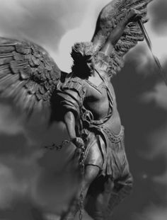 Michael one of the arch angels Male Angels, Cemetery Angels, Angels Art, I Believe In Angels, Michael The Archangel, Angel Statue, Angel Sculpture, Angelic Realm, Angel Warrior