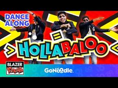 an advertisement for dance along with the words'hola baloo'and two men