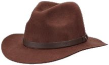 Brown Felt Hat With Short Brim For Outdoor, Adjustable Brown Hats For Hunting, Adjustable Hats For Outdoor Activities In Fall, Wide Brim Hats For Outdoor Activities In Fall, Casual Hunting Hats For Fall, Casual Felt Rodeo Cap, Classic Brown Hat For Outdoor Activities, Casual Fall Hunting Hats, Casual Felt Cap For Rodeo