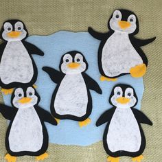 felt penguin craft for kids to make