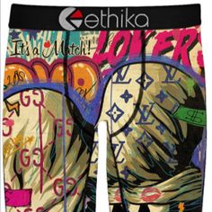 Ethika Boxer Shorts Brand New In The Package Stretch Boxer Briefs With Letter Print For Streetwear, Stretch Letter Print Boxer Briefs For Streetwear, Purple Letter Print Bottoms For Streetwear, Purple Bottoms With Letter Print For Streetwear, Sporty Multicolor Boxer Briefs For Streetwear, Summer Streetwear Letter Print Boxer Briefs, Multicolor Letter Print Short Bottoms, Multicolor Letter Print Shorts, Multicolor Sports Boxer Briefs