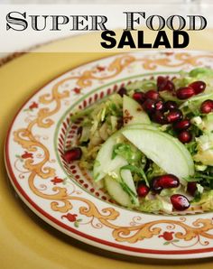 Brussels Sprout Salad with Apple and Pomegranate