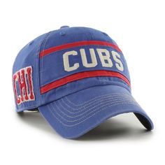 Create the perfect game day look around this '47 Hard Count Clean Up hat. It features unmistakable Chicago Cubs embroidery with unique Chenille details, making this cap great for multiple outfit combinations. A snap closure offers easy adjustment to find the perfect fit, ensuring all-around comfort while you rep the Chicago Cubs. Ryne Sandberg, Multiple Outfits, Perfect Game, Outfit Combinations, Quarter Zip Pullover, Chicago Cubs, Adjustable Hat, White Nikes, Snapback Hats