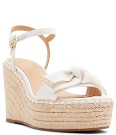 Ted Baker London Gia Canvas Bow Espadrille Wedge Sandals | Dillard's Espadrille Wedge, Ted Baker London, Dillard's, Espadrilles Wedges, Wedge Sandals, Ted Baker, Yves Saint Laurent, Clothing Accessories, Espadrilles