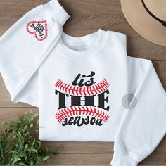 Baseball Tis the Season Sweatshirt - Baseball Game Day Shirt, Baseball Lover Sweatshirt, Baseball Fan Apparel (2443) Lover Sweatshirt, Womens Sweatshirts, Baseball Game, Mount Pleasant, Baseball Games, Game Day Shirts, Baseball Fan, Product Images, Stay Cozy