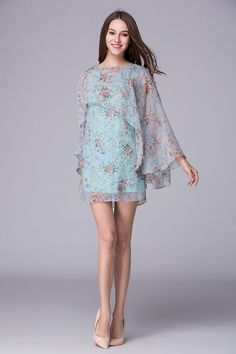 Shop affordable summer floral printe a-line chiffon short wedding guest dress online. Free Shipping and Custom-made. Pro since 2009. Chiffon Floral Print Dress For Banquet, Elegant Spring Chiffon Dress For Banquet, Spring Banquet Chiffon Dress In Georgette, Spring Chiffon Dress For Banquet, Spring Blue Chiffon Dress For Banquet, Spring Blue Chiffon Banquet Dress, Fitted Chiffon Dress For Wedding Guest, Spring Wedding Guest Georgette Dress, Spring Long Sleeve Chiffon Dress For Banquet