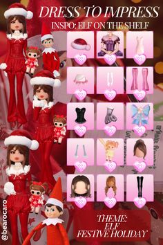 Dress to Impress DTI Roblox Elf Festival Holiday Celebration Christmas Winter Update No VIP Outfit Hack Elf Elf on the Shelf Michevious DTI Roblox Youtuber Outfit Idea Inspo Fashion Outfit Cute Holiday Dress To Impress No Vip, Elf Dti Outfit, Festive Holiday Dress To Impress Outfit, Dti Valentines Outfit Ideas, Elf Dress To Impress, Holiday Dress To Impress Outfit, Elf On The Shelf Dress, Christmas Dti Outfits, No Vip Dress To Impress