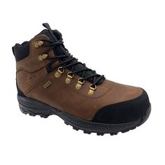 Get out in style with these men's water resistant hiker boots from AdTec.Click this FOOTWEAR GUIDE to find the perfect fit and more! Get out in style with these men's water resistant hiker boots from AdTec.Click this FOOTWEAR GUIDE to find the perfect fit and more! FEATURES Lightweight, comfortable Water-resistant Arch support Removable insoleDETAILS Leather upper Polyester lining EVA midsole Rubber outsole Plain toe Lace-up closure Polyurethane footbed Slip-resistant outsole 1-in. heel 6-in. sh Hiker Boots, Arch Support, Leather Men, In Style, Age Group, Leather Upper, Shoe Boots, Perfect Fit, Water Resistant