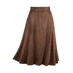 The Perfect Addition To Your Fall Wardrobe, This Elegant Full Sweep Skirt Pairs Easily With A Blouse, Sweater Or Jacket For Almost Any Occasion. This Versatile Skirt Looks And Feels Like Genuine Suede, And Features A Comfortable Elasticized Waist. Approx. 30"L. Machine Wash. Polyester And Spandex; Made In Usa. Choose: Chocolate, Camel Or Burgundy. Available In: Misses M(10-12) Or L(14-16) And Womens Xl(18-20) Or Xxl(22-24). Ladies Skirts, Comfortable Skirts, Cable Knit Scarf, Midi Flare Skirt, Skirt Medium, Paneled Skirt, Collections Etc, Womens Maxi Skirts, Fall Skirts