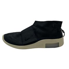 2019 Nike Air Fear Of God F.O.G. Moccasin Size 9 Black Sneakers Mens Size: 9 Release Date: 2019 Condition: Gently Used -No Shoebox Included -Very Nice Clean Condition -These Shoes Have Been Thoroughly Look Over For A Condition Check Prior To Listing. Why You Should Buy From Black Diamond Ltd: -24hr And Or Same Day Shipping: (2-7 Business Days Delivery) *Shipping Fee Is “Non-Negotiable” Unless Otherwise Stated. -Hassle Free Transactions -Money Back Guarantee Wholesale Orders Must Consist Of 10+ I Black Slip-on Sneakers For Streetwear With Vibram Sole, Black Slip-on Sneakers With Vibram Sole For Streetwear, Nike Slip-on Sneakers For Streetwear, Modern Black Slip-on Walking Shoes, Nike Slip-on Sneakers With Rubber Sole For Streetwear, Black Slip-on Sneakers With Vibram Sole, Black Round Toe Slip-on Sneakers, Nike Slip-on Round Toe Sneakers, Nike Slip-on Sneakers With Round Toe