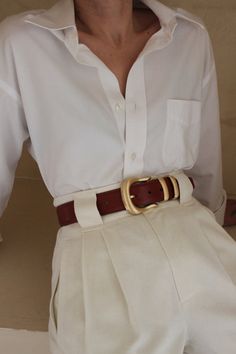 Brown Workwear Belt With Brass Buckle, Brown Belt With Brass Buckle For Work, Elegant Bridle Leather Work Belts, Elegant Bridle Leather Belts For Work, Classic Office Belt With Belt Loops, Classic Bridle Leather Belt Buckles For Workwear, Elegant Formal Bridle Leather Belt, Timeless Leather Belts For Office, Leather Workwear Belts With Brass Hardware