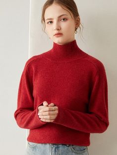 Sweater For Women, Collar Sweater, Knitting Women Sweater, Red Sweaters, Cashmere Sweater, Cashmere Sweaters, Fashion Clothes Women, Mustard, Camel