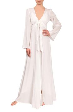 Free shipping and returns on Diane Cotton Duster Robe at Nordstrom.com. Start and end your day with a little glamour by wrapping yourself up in an elegant floor-length robe cut from crisp, lightweight cotton. Elegant Sleep Maxi Dress, Elegant Daywear Maxi Dress With Tie Waist, Feminine Long Sleeve Robe For Daywear, Maxi Length Robe For Daywear In Spring, Maxi Length Daywear Robe For Spring, Maxi Length Robe For Spring Daywear, Elegant Spring Robe With Tie Waist, Elegant Long Sleeve Robe For Daywear, Elegant Long Sleeve Daywear Robe