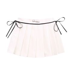 Elevate your style with our Women's High Waist Bow Pleated Skirt. The high waist and bow detail add a touch of sophistication to this elegant piece. The pleated design creates a flattering silhouette, perfect for any occasion. Indulge in luxury fashion and stand out from the crowd. Features: -95% Polyester -High Waist -Bow -Pleated Design -Solid Color -Regular fit -Urban style Luxury Short Pleated Lined Skirt, Luxury Pleated Waist Short Skirt, Outfit Pleated Skirt, Luxury Pleated Hem Mini Skirt, Luxury Pleated Asymmetrical Mini Skirt, Black Pleated A-line Mini Skirt, Unique Bow Tie, Pleated Mini Dress, Bow Design