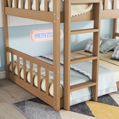 Product Features [Space-saving Design]This triple bunk bed seizes the advantage of vertical spacing in the bedroom, making more room to include other furniture to decorate your ideal bedroom. Big Headboard, Wood Bunk Bed, Triple Bunk Bed, Bunk Bed Loft, Ideal Bedroom, Triple Bunk, Wooden Bunk Beds, Wood Bunk Beds, Low Loft Beds