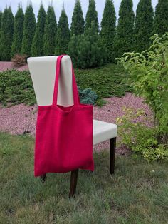 If you love colours, this raspberry pink canvas tote bag will be a great choice for every day use. This linen tote bag will work great as a reusable shopping bag for your trips to your favourite mall or your local farmer's market. You can use this bag for bringing extras to work or to school too. The bag features long handles, so you can wear it comfortably on your shoulder. You can easily fold the bag and put it in your purse when not in use. Linen tote bag is made from the best quality decent Cheap Red Shopping Bags, Eco-friendly Pink Shoulder Bag For Everyday, Eco-friendly Red Canvas Bag As Gift, Handmade Pink Canvas Bag For Daily Use, Eco-friendly Pink Canvas Bag For Everyday Use, Pink Handmade Canvas Bag For Daily Use, Pink Eco-friendly Canvas Bag For Shopping, Pink Eco-friendly Canvas Shopping Bag, Eco-friendly Pink Canvas Shopping Bag