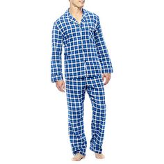 A good night's sleep begins with cozy flannel pajamas like these.# Pieces In Set: 21st Piece Description: Top1st Piece Pockets: 1 Chest Slip Pocket(s)1st Piece Fabric: Knit1st Piece Fiber Content: 100% Cotton1st Piece Care: Machine Wash, Tumble Dry2nd Piece Description: Pants2nd Piece Closure Type: Drawstring2nd Piece Inseam: 29 In2nd Piece Fabric: Knit2nd Piece Fiber Content: 100% Cotton2nd Piece Care: Tumble Dry, Machine WashFeatures: Piped, DrawstringFiber Content: 100% Cotton1st Piece Neckli Mens Flannel Pajamas, Flannel Pajama Sets, Plaid Pajamas, Mens Flannel, Flannel Pajamas, Cozy Flannel, Sleepwear Robe, Flannel Fabric, Pajama Sets