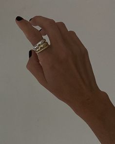 Inspired by Jennie's great grandmother's wedding band, this is a signature timeless piece you'll wear for every occasion. Her soft curves are bold, yet elegant enough to be worn day to night. Make her your trademark. Hollow and designed with comfort in mind. If you're looking for a solid version, shop the Dare to Love Dome Ring I (NON-HOLLOW).Complete the look with our Claudine Twist Ring II. We recommend sizing up by at least half a size if this ring is thicker than what you typically wear. Thi Elegant Couple Rings With Thick Band, Elegant 14k Gold Stackable Rings With Thick Band, Elegant Stackable Wide Band Ring, Elegant Wide Band Stackable Ring, Elegant White Gold Stackable Dome Ring, Luxury Stackable Rings With Thick Band For Wedding, Timeless Rings For Anniversary, Elegant Oval Stackable Rings For Everyday, Elegant Everyday Stackable Oval Rings