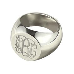 Personalize Your Style with a Radiant Monogram Signet Ring - Ideal for All Genders Elevate your jewelry collection with our exquisite Monogram Signet Ring, a timeless accessory designed to garner admiration and enhance your individual style. This versatile ring is the perfect blend of elegance and personalization, offering you the unique opportunity to engrave three initials of your choice, making it an ideal piece for both self-expression and as a thoughtful gift. Key Features Customizable Engr Monogram Rings, 2024 Jewelry, Circle Designs, Ring Initial, Engraved Engagement Ring, Infinity Jewelry, Engraved Ring, Monogram Ring, Circle Monogram