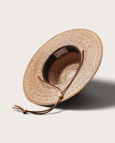 Discover the perfect blend of style and practicality with Hemlock's Morro Fedora, handwoven by artisans from 100% tripilla palm straw. This lightweight accessory features a low depth fedora crown and an adjustable leather drawstring, making it an ideal choice for beachgoers and pool loungers alike. Includes interior size adjuster and foam filler tape, so you can reduce the size of your hat by 1 - 2.5 cm and add comfort at the same time.  If in between sizes; order one size up. Sizing is based on Woven Toquilla Straw Panama Hat With Flat Brim, Artisan Woven Fedora Panama Hat, Brimmed Fedora With Braided Toquilla Straw, Braided Toquilla Straw Brimmed Fedora, Braided Toquilla Straw Fedora, Brown Woven Fedora Straw Hat, Brown Woven Straw Fedora, Woven Straw Panama Hat With Flat Brim, Adjustable Wide Brim Toquilla Straw Hat