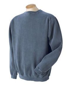 80% cotton, 20% polyester; generously cut; double-needle stitching throughout; 1x1 rib knit trim on neck and cuffs; forward rolled shoulders; locker patch. Rolled Shoulders, Creative Sewing Projects, Dressy Sweatshirt, Garment Sewing, Creative Sewing, Best Friend Shirts, Knit Fabrics