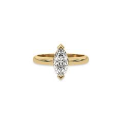 This ring features a marquise solitaire diamond elegantly secured in a two v-prong setting on a solid gold band for a classic and timeless look.Details: - Made to Order- Diamond Weight: 1.00 CT, 1.25 CT, 1.50 CT, 1.75 CT, 2.00 CT, 2.25 CT, 2.50 CT, 2.75 CT, 3.00 CT- No of Diamonds: 1- Diamond Type: Lab Grown Diamond (CVD, HPHT)- Diamond Cut: Marquise- Diamond Clarity: VS - Diamond Color: Colorless (DEF)- Setting Type: Prong- Band Thickness: 1.10 MM- Band Width: 1.50 MM- Metal Type: 14K Solid Gol Classic Marquise Cut Ring With Tension Setting, Modern Marquise Rings With Vvs Clarity, Marquise Prong Set Promise Ring, Classic Marquise Ring With Vvs Clarity, Marquise White Gold Ring With Vvs Clarity, Marquise Cut Diamond Ring With Tension Setting For Promise, Marquise Cut Cluster Ring For Promise Occasion, Fine Jewelry Marquise Cut Diamond Ring With Tension Setting, Timeless Marquise Ring With Center Stone