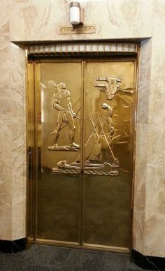 Art Deco Elevator door in St Paul MN City Hall Saint Paul Mn, Great Places, Minnesota