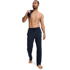 Catch zzz's in breezy comfort with the Jockey Ultra Soft Cooling Sleep Pant. Crafted with soft jersey featuring recycled polyester, this light, easy pair's refreshing feel helps you stay cool so you can truly rest and recharge. Relaxation Activewear With Elastic Waistband, Casual Activewear Long Pants For Relaxation, Casual Long Pants Activewear For Relaxation, Sporty Sleepwear With Elastic Waistband For Relaxation, Sporty Comfort Stretch Yoga Pants For Relaxation, Sporty Yoga Pants With Comfort Stretch For Relaxation, Comfort Stretch Sweatpants With Comfort Waistband, Comfort Waistband Activewear For Lounging, Comfort Stretch Sweatpants With Comfort Waistband For Relaxation