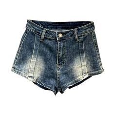 Bring out the edgy vibe this summer with our 2023 Summer Collection of dark retro denim shorts. Crafted with a mid-waist shape and zipper & button closure. these shorts will make you feel confident and stylish for any occasion.What Makes These Shorts Special? Street Style: With a retro-meets-trendy design. these shorts embody today's spirited modern pulse. Vintage Appeal: The shorts boast a ageless look with a vintage allure. Straight Fit: Perfect for any body type. the mid-rise shape of these s Dark Wash Fitted Shorts For Summer, Fitted Dark Wash Shorts For Summer, Fitted Dark Wash Summer Shorts, Dark Wash Jean Shorts With Built-in Shorts, Trendy Jeans With Built-in Shorts, Fitted Trendy Jean Shorts, Fitted Denim Dark Wash Shorts, Retro Denim Jean Shorts For Summer, Fitted Denim Shorts In Dark Wash