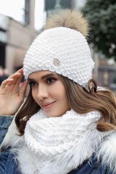 Introducing our stunning Warm Winter Hat Scarf for Women! Designed with utmost care and crafted from premium quality yarn, this hat is the perfect blend of style and functionality. With its cozy and breathable fabric, it will keep you warm and comfortable throughout the winter season. The elegant design features a classic shape and a trendy twist, making it a versatile accessory that can be paired with any outfit. Whether you're running errands or hitting the slopes, this hat is a must-have addi White Winter Beanie One Size, One Size White Bonnet For Cold Weather, White One Size Bonnet For Cold Weather, White One-size Bonnet For Cold Weather, White Warm Bonnet One Size, Warm White Bonnet For Cold Weather, Warm White Bonnet One Size, Handmade Crochet Hat For Winter Gift, White Crochet Hat For Winter Gift