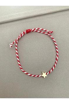 Martis bracelet, Spring bracelet, Star bracelet, Red and white bracelet, Goodluck Bracelet, March bracelet, Μάρτης, Μαρτάκι ★ Details * Gold plated star charm  * Adjustable size with macrame sliding knot * A tracking number is provided for all orders. Thank you for stopping by  ♡ Çağla White Charm Bracelet With Star Charm As Gift, White Beaded Bracelets With Star Charm As Gift, White Beaded Bracelets With Star Charm For Gift, White Beaded Bracelet With Star Charm For Gift, Star-shaped Red Bracelets As Gifts, Handmade Star Charm Bracelet As Gift, Handmade Star Charm Bracelet For Gift, Adjustable White Charm Bracelet With Star Charm, Handmade Star Charm Bracelet Gift