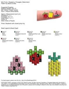 the instructions for how to make an origami bead bracelet with beads on it