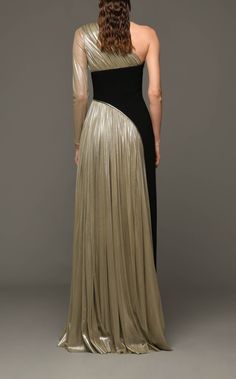 Jean Louis Sabaji, Silver Silk, Dress Fitted, Silver Dress, Crepe Dress, Lebanon, Satin Dresses, Fashion Designer, Long Dress