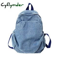 Vintage Denim Jean Women Backpacks Preppy Style shoulder Bags Girls School Bags Travel Casual daypacks Casual Travel Bagpack [23y 8m 22d] Backpacks Preppy, Vintage Denim Jeans, School Bags For Girls, Girls School, Bags Travel, Girls Bags, Bagpack, Denim Jean, Preppy Style