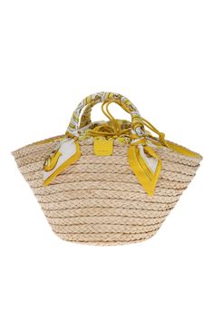 This small Kendra bag in woven straw features the calfskin DG logo and printed silk twill embellishment wrapped around the handles. Leather trim Lined Straw H28 x W35 x D16 cm Made in Italy Italian Fashion Brands, Dg Logo, Stefano Gabbana, Straw Tote, Silk Twill, Printed Silk, Luxury Fabrics, Italian Fashion, Leather Trim