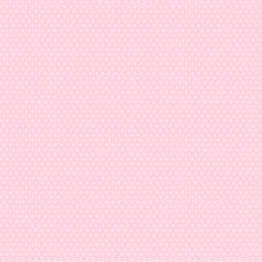 a pink and white polka dot wallpaper with small dots on the back half of it