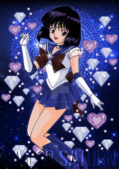 Sailor Saturn by riccardobacci.deviantart.com on @DeviantArt Princess Saturn, Saloir Moon, Sailor Saturn Crystal, Sailor Moon Girls, Killer Instinct, Star Wars Watch, Sailor Moon Usagi