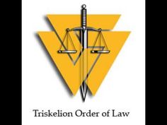 Triskelion order of Law Logos