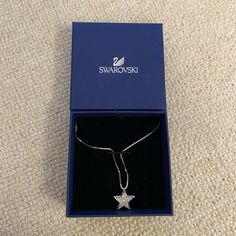 Brand New, Still In Box, Never Worn Swarovski Star Necklace, Swarovski Crystal Hearts, Gold Statement Necklace, Swarovski Necklace, Swarovski Crystal Necklace, Gold Cross Pendant, Infinity Necklace, Crystal Choker, Swarovski Jewelry