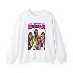 Vintage Mob Wives 90s Crewneck Sweatshirt with a cozy feel and oversized fit. Perfect for fans of Reality TV shows and vintage fashion. Ideal for colder months and casual wearing, offering a comfy and stylish experience. Product features - Cozy medium-heavy fabric blend of 50% cotton and 50% polyester - Classic fit with crew neckline for a clean-cut style - Highly elastic ribbed knit collar with top-tier durability - Gray tear-away label for itch-free comfort - Ethically and sustainably made with US-grown cotton and OEKO-TEX-certified dyes Care instructions - Machine wash: cold (max 30C or 90F) - Non-chlorine: bleach as needed - Tumble dry: low heat - Do not iron - Do not dryclean Oversized White Y2k Sweatshirt, Oversized Retro Sweatshirt, Oversized Cotton Y2k Sweatshirt, Oversized Y2k Cotton Sweatshirt, 90s White Sweatshirt With Letter Print, White Cotton Y2k Style Sweatshirt, White Y2k Cotton Sweatshirt, 90s Style Crew Neck Top With Relaxed Fit, White Crew Neck 90s Sweatshirt