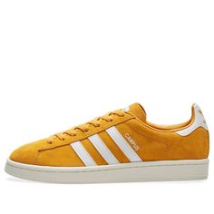 Adidas originals Campus Shoes 'Tactile Yellow' BZ0088 Modern Adidas Sneakers For Light Sports, Adidas Running Shoes With Vulcanized Sole, Adidas Leather Sneakers For Casual Sports, Adidas Logo Sneakers For Light Sports With Round Toe, Adidas Sneakers For Light Sports With Round Toe, Modern Adidas Sneakers With Round Toe, Custom Low-top Adidas Sneakers For Light Sports, Custom Adidas Sneakers For Light Sports, Modern Low-top Running Shoes With Adidas Logo