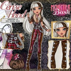 Monster Bash™🎃 Catlin in Boots™ and Cerise Hood™ are taking a walk on the wild side! It's Cerise's birthday, and she decided to… | Instagram Ever After High Names, Nicky Nichols, Auradon Prep, Piper Chapman, Alex Vause