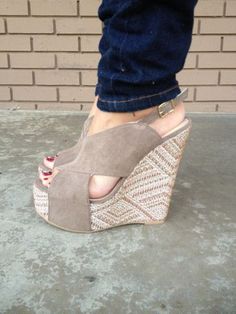 Suede Wedges, If The Shoe Fits, Crazy Shoes, Shoe Fits, I Love Shoes, Shoe Obsession, Shoe Game, Cute Shoes, Bottega Veneta