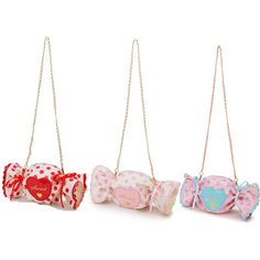 Indulge your sweet tooth with our Candy-Shaped Lolita Handbags. These kawaii handbags are sure to make a statement and add a playful touch to any outfit. Perfect for the whimsical fashionista who wants to stand out! Kawaii Handbags, Dot Candy, Kawaii Games, Candy Design, Dots Candy, Kawaii Bags, Kawaii Backpack, Kawaii Pens, Party Purse